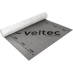 Dachunterspannbahn, Dachfolie, Unterdeckbahn, Dampfsperre, Unterspannbahn 1,5m x 10m,25m,50m Unterdeckbahn VELTEC 150 g/m² Roll